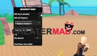 Brainrot Seas Script – INFINITE STAT, Kill Aura and More!