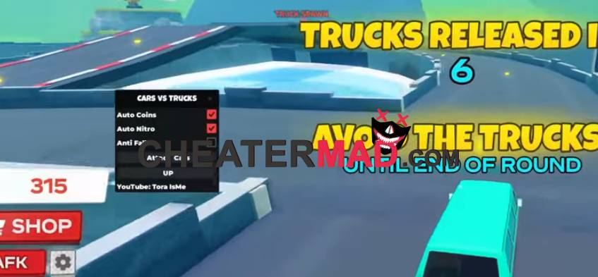 Cars vs Trucks Script