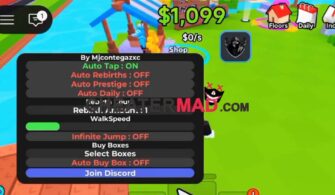 Tap to Get Rich Script GUI – OP Auto Clicker & Fast Rebirth