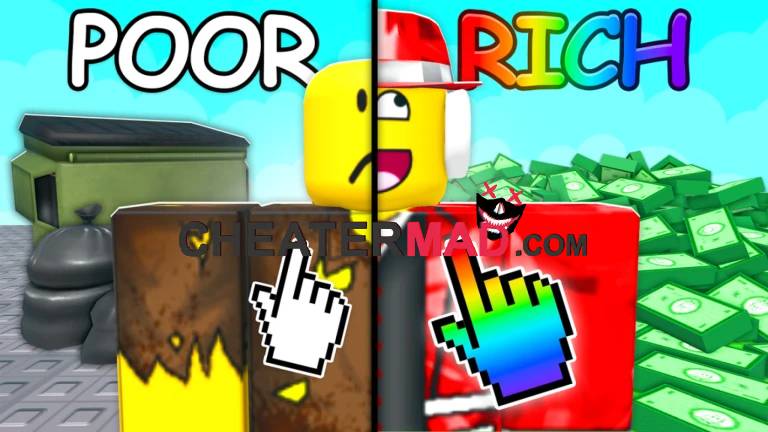 tap to get rich script gui - op auto clicker & fast rebirth 1 tap to get rich script