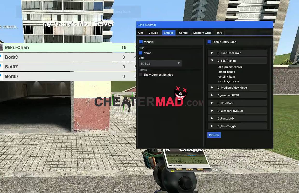 jjyy external garry's mod cheat: esp, aimbot & walkspeed (2026) 1 jjyy external garry's mod cheat