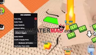 Dig Legends Script: Inf Wins, Inf Diamonds & Fast Dig (2026)