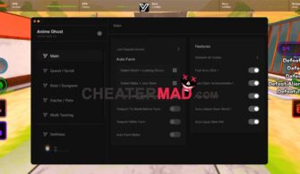 Anime Ghosts Script 2026: Auto Farm, Kill Aura & NoClip GUI