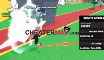 Build to Defend Loot Script – Auto Steal, WalkSpeed, Inf Jump