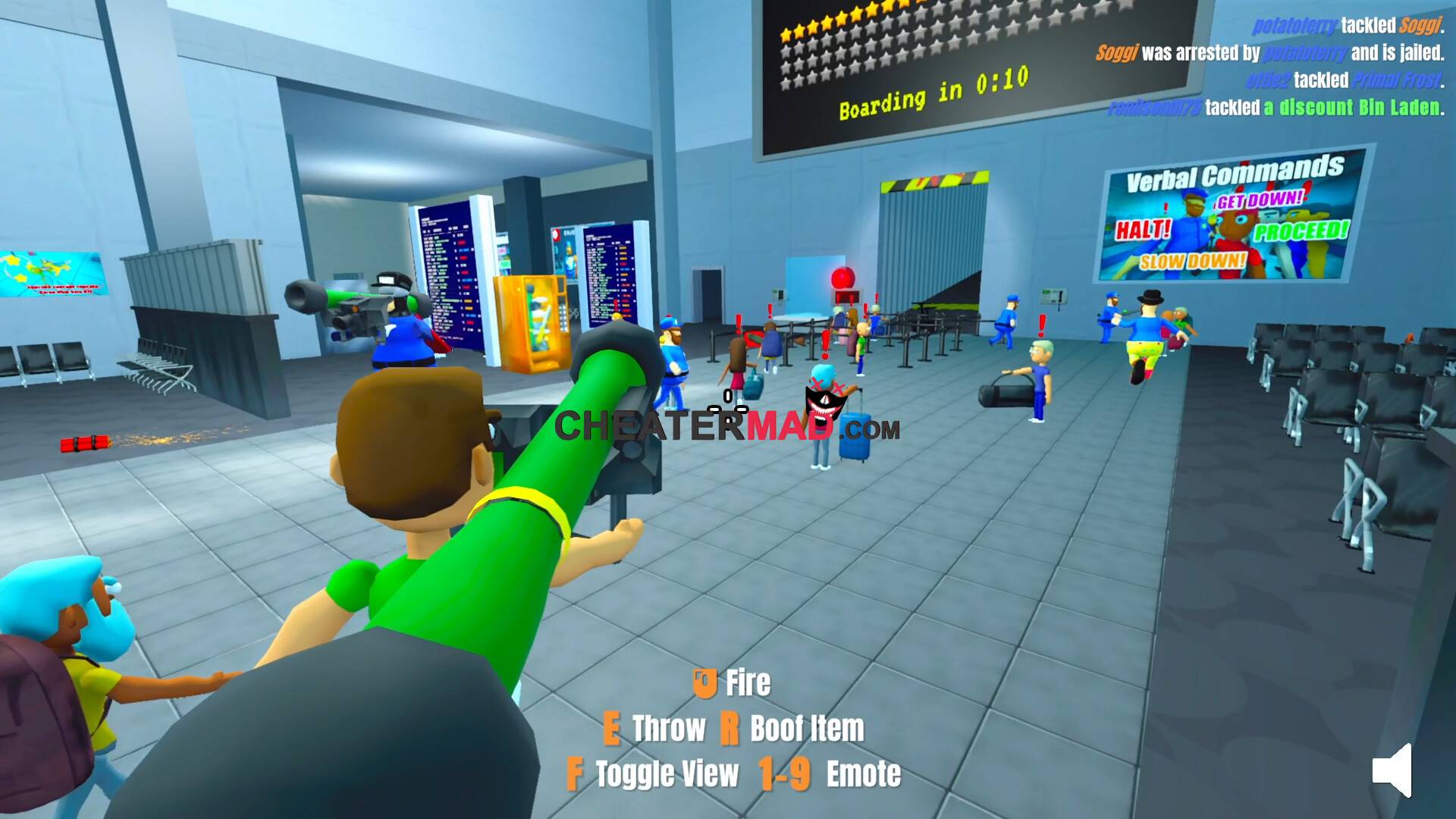 airport security sucks cheat - jail all, vacuum items & esp (whopper hack) 1 airport security sucks cheat