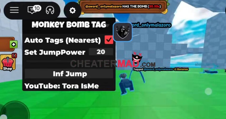 Monkey Bomb Tag Script