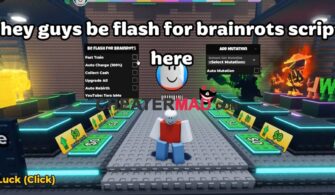 Be Flash For Brainrots Script 2026: Auto Charge & Fast Train