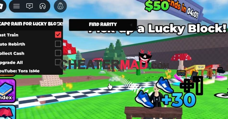 Escape Rain For Lucky Blocks Script