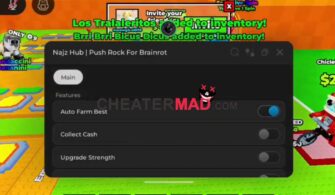 Push Rock for Brainrots Script 2026: Auto Farm Best & Auto Escape GUI
