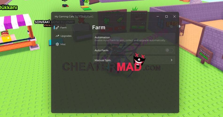 My Gaming Cafe Script