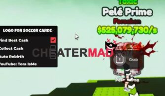 Logo for Soccer Cards Script 2026: Auto Cash, Auto Rebirth & Best Cash Farm GUI