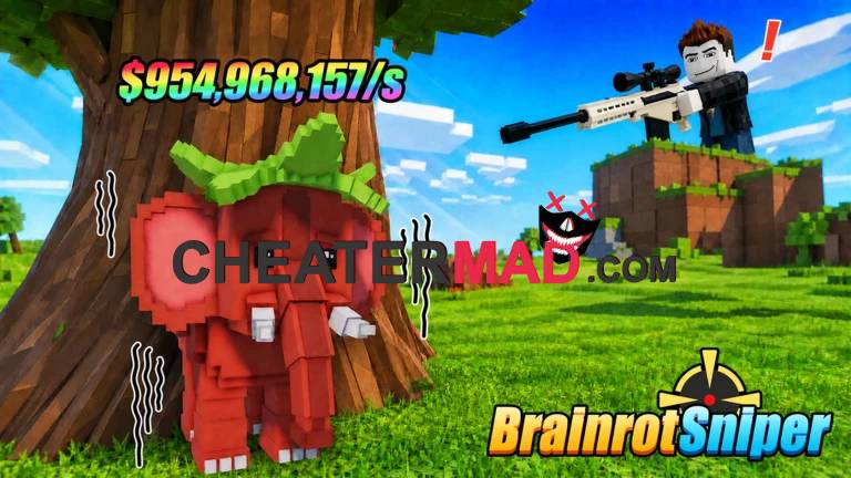 brainrot sniper script 2026: auto shoot, auto rebirth & upgrade gui 1 brainrot sniper script