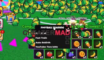 Football Training Script 2026: Fast Cash, Fast Train & Auto Rebirth GUI