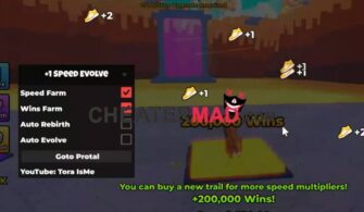 +1 Speed Evolve Script 2026: Auto Fast Wins & Auto Fast Train GUI