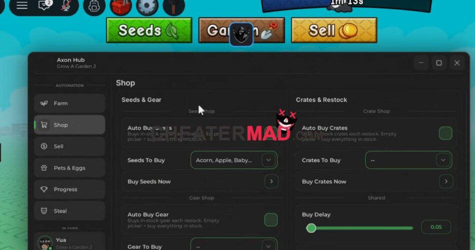 Grow A Garden 2 Script