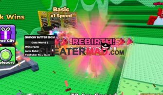+1 Crunchy Butter Escape Script Pastebin 2026 – Auto Wins & No Key GUI
