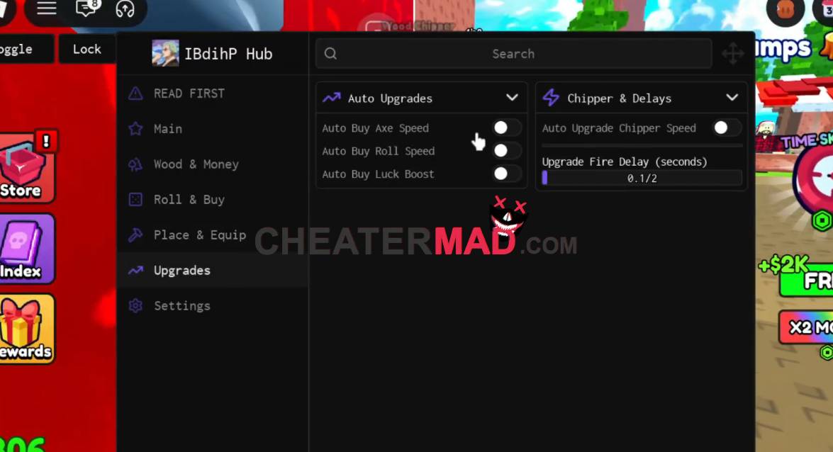 my wood farm script - auto sell, auto buy, auto roll (keyless) 1 my wood farm script