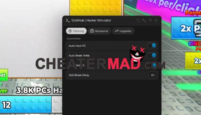 +1 hack per click script - auto break walls, auto rebirth, auto train (keyless) 1 +1 hack per click script