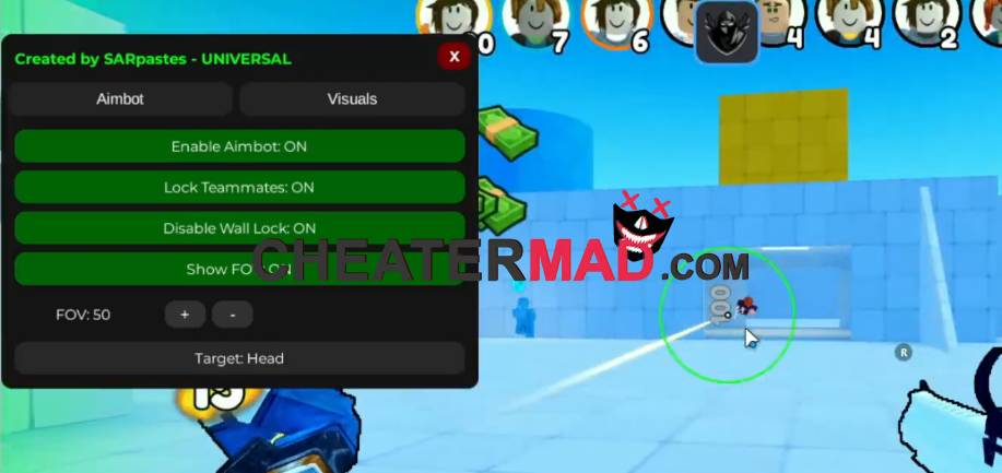deagle arena script pastebin (silent aim, esp, keyless) 1 deagle arena script