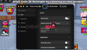 +1 Muscle to Break Walls Script 2026: Auto Farm, Auto Train & Auto Punch GUI