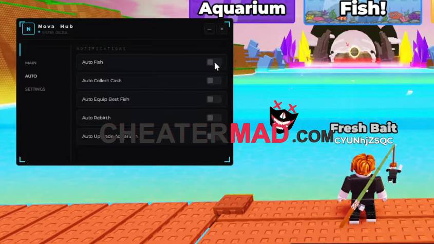 BE A FISH BAIT Script