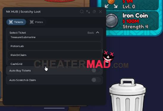Scratchy Loot Script