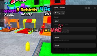 +1 Bottle Flip Obby Escape Script Pastebin (Auto Win, Keyless)