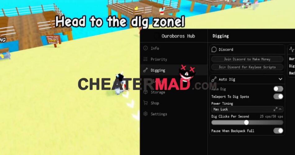 Dig & Clean Script