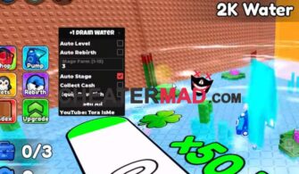 +1 Drain Water Per Click Script Free Auto Collect Cash