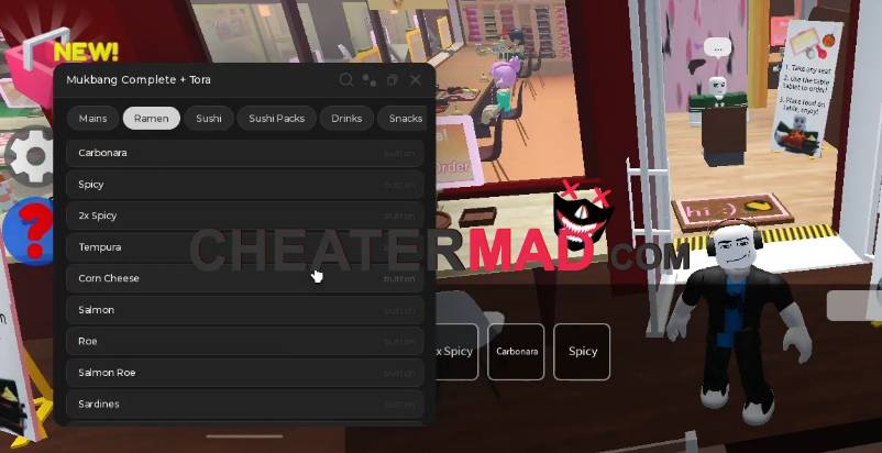 mukbang game script pastebin (unlock all, keyless) 1 mukbang game script