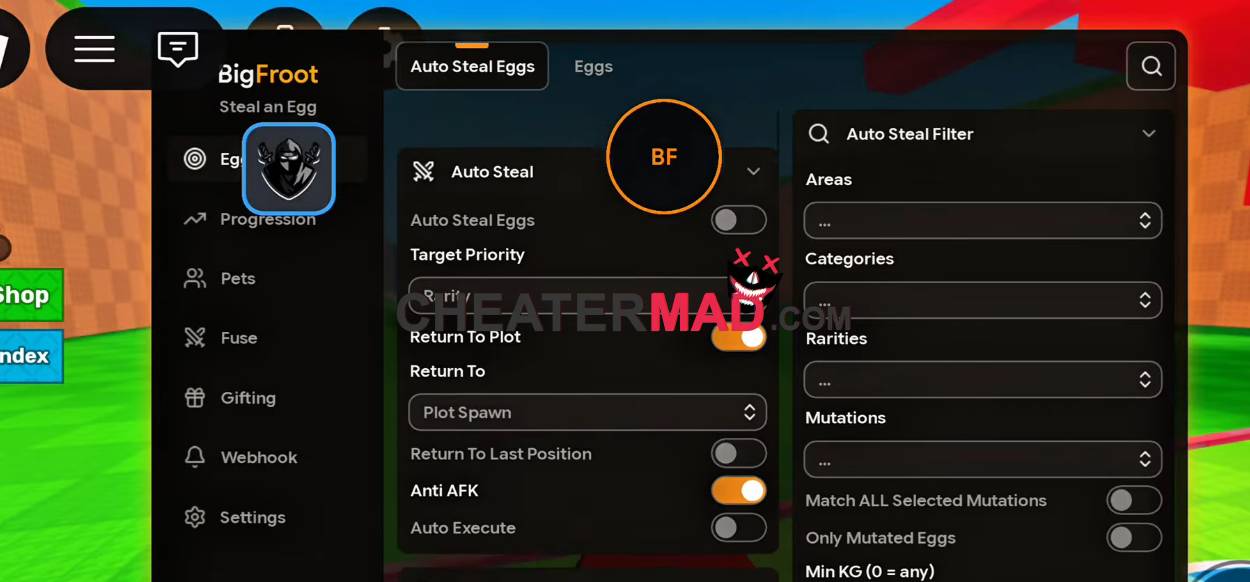 steal an egg script - auto steal and rarities 1 steal an egg script