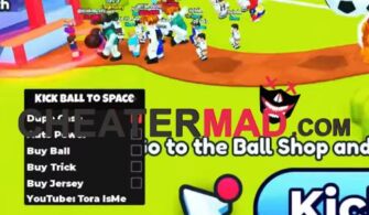 Kick Ball to Space Script Pastebin (Dupe Cash, Auto Power, Keyless)