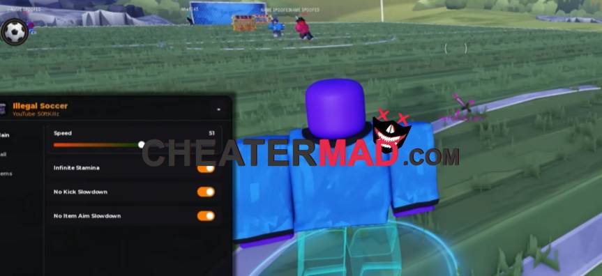 illegal soccer script - free aimbot & esp gui 1 illegal soccer script