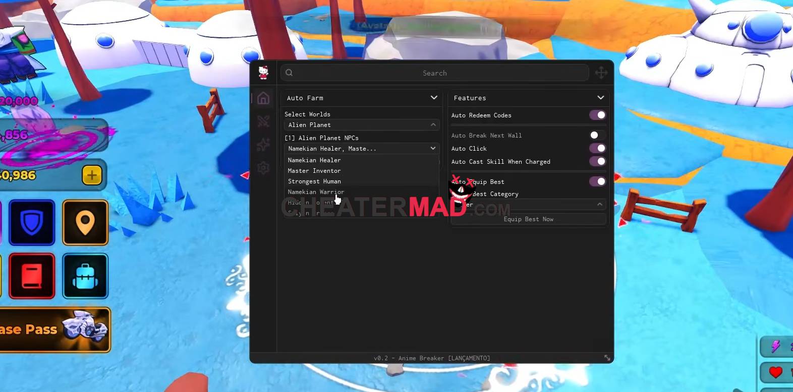 anime breaker script pastebin (auto farm raids, keyless) 1 anime breaker script
