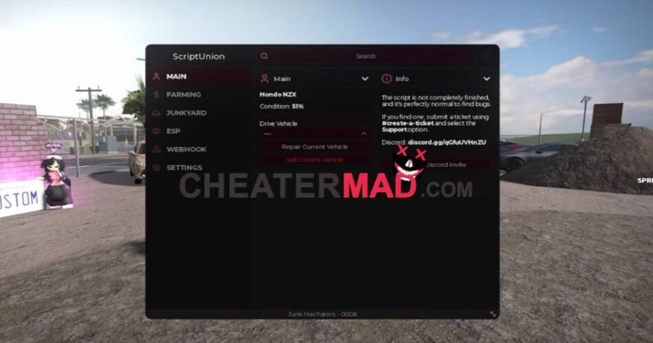 Junk Mechanics Script