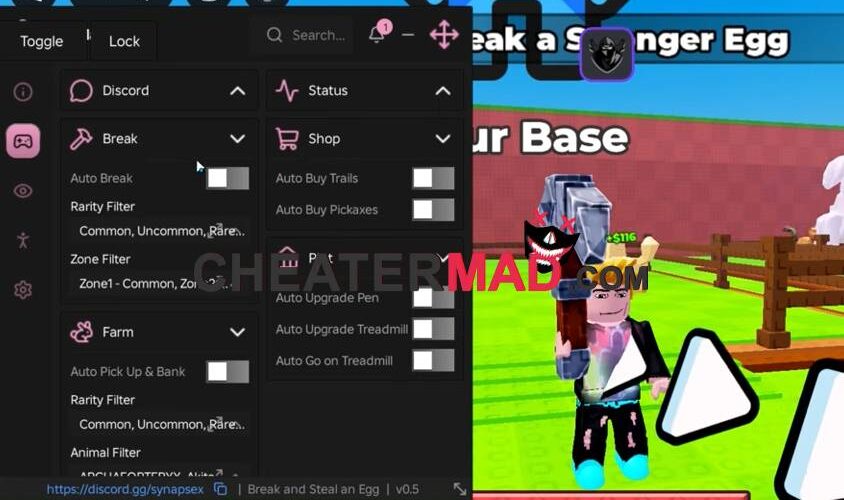 Break and Steal an Egg Script