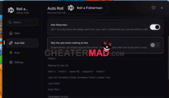 Roll a Fisherman Script Pastebin (Auto Roll, Keyless)