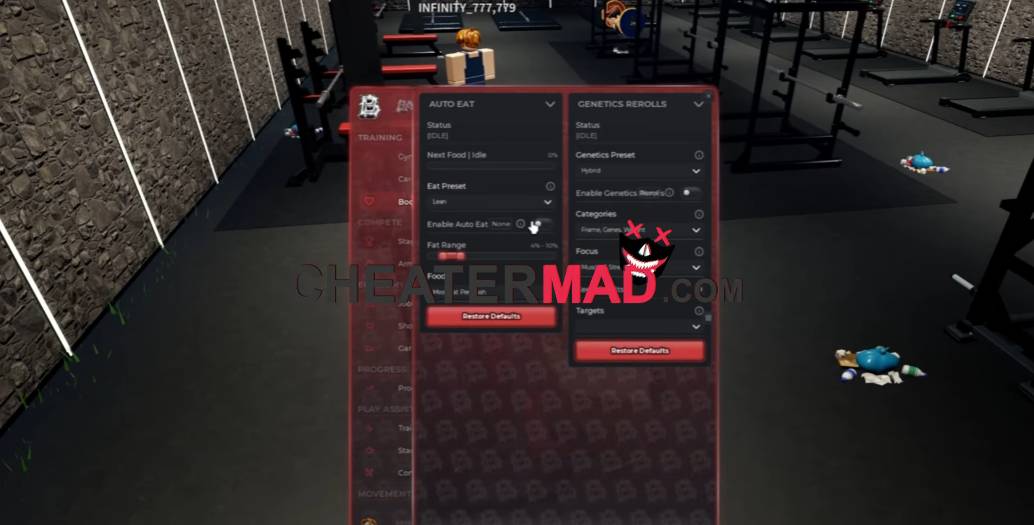 project: iron script gui (auto lift, auto treadmill, keyless) 1 project: iron script
