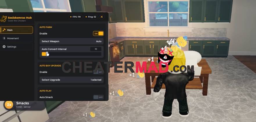 Cook the Chicken Script