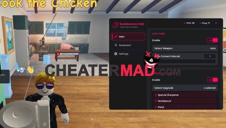cook the chicken script working 2026 1 cook the chicken script